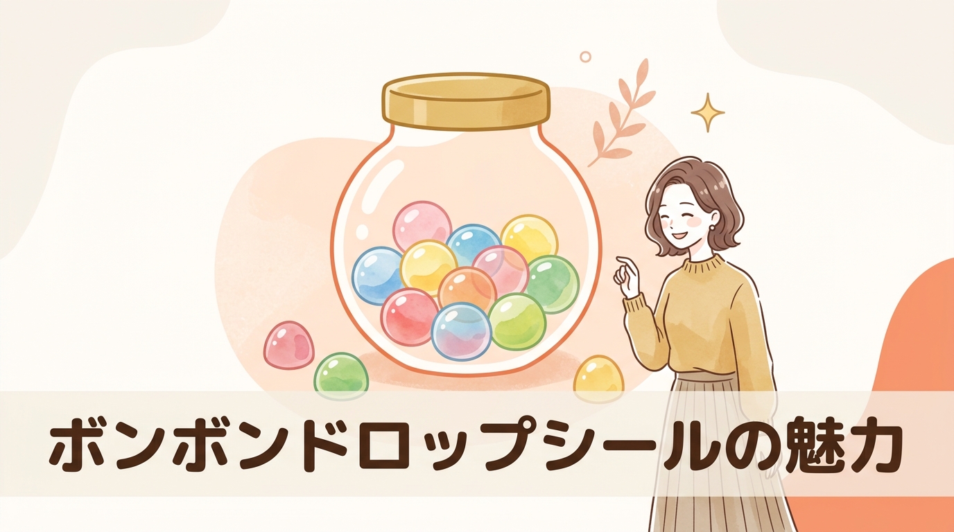 #ボンボンドロップシールの特徴と人気の理由