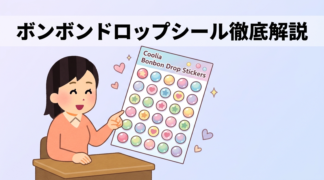 クーリアボンボンドロップシールとは？基本特徴と魅力