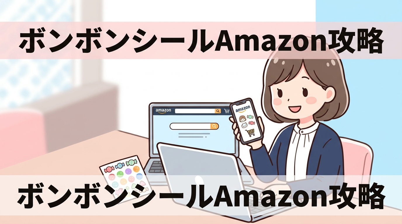 ボンボンドロップシールをamazonで買う完全ガイド