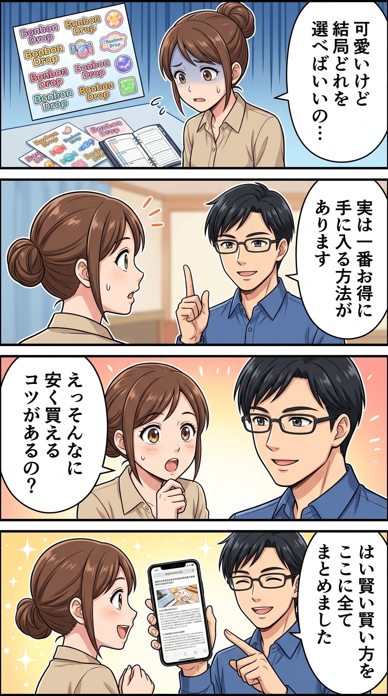 クーリアボンボンドロップシール