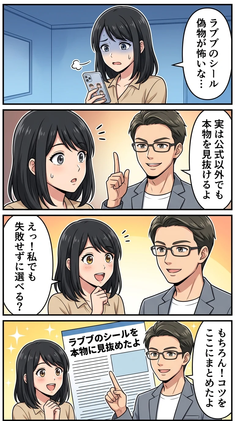 ラブブボンボンドロップシール