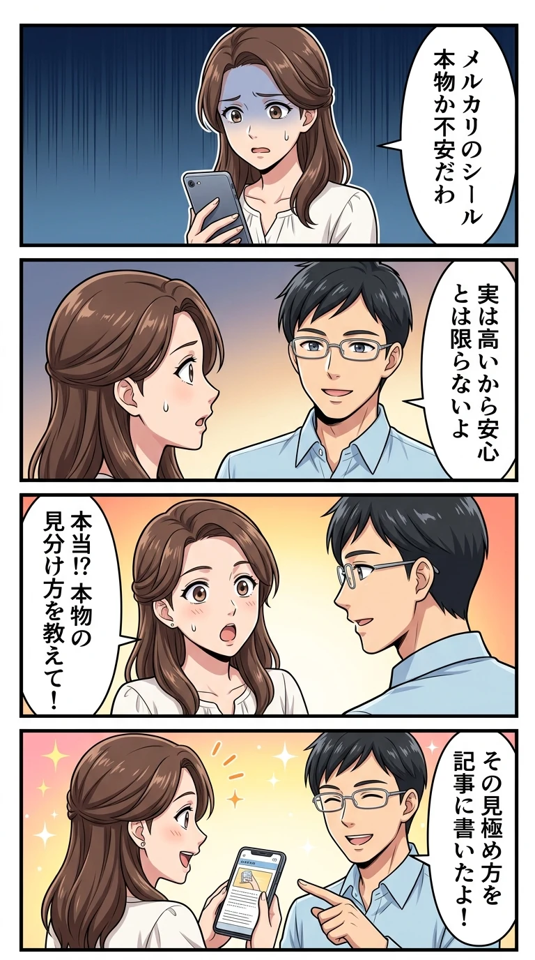 メルカリボンボンドロップシール
