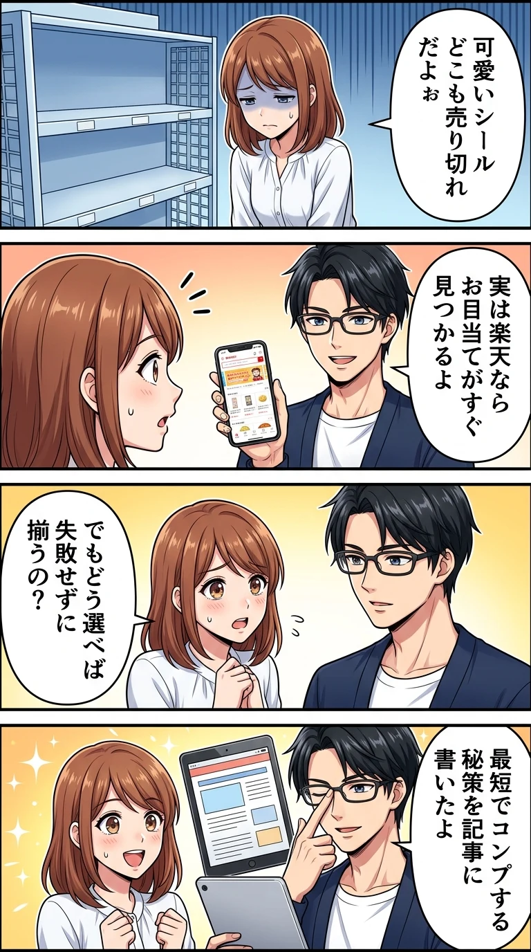 ボンボンドロップシール楽天
