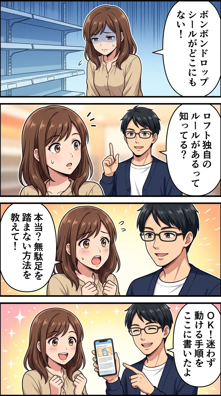 ボンボンドロップシールロフト
