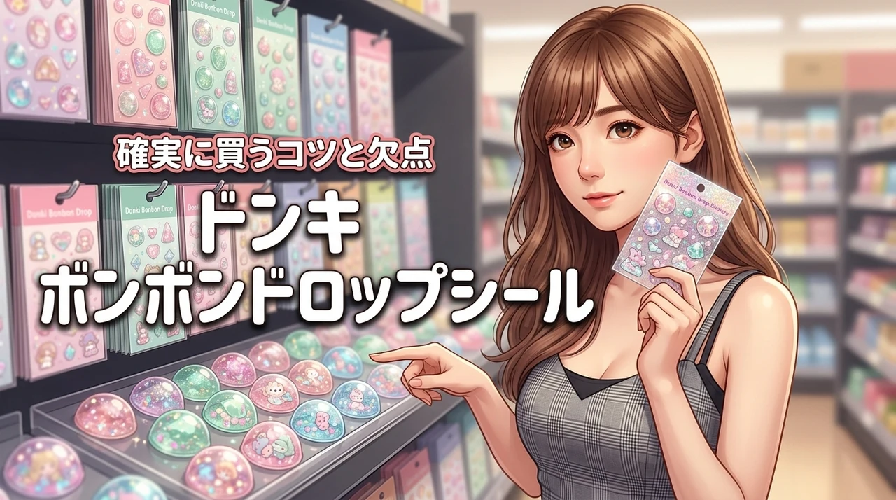 ドンキのボンボンドロップシールを確実に買うコツ！在庫状況や欠点も包み隠さず公開