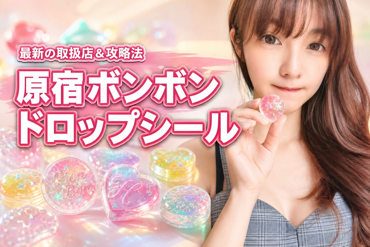 原宿ボンボンドロップシールはどこで買える？確実に手に入れる攻略法と最新の取扱店情報