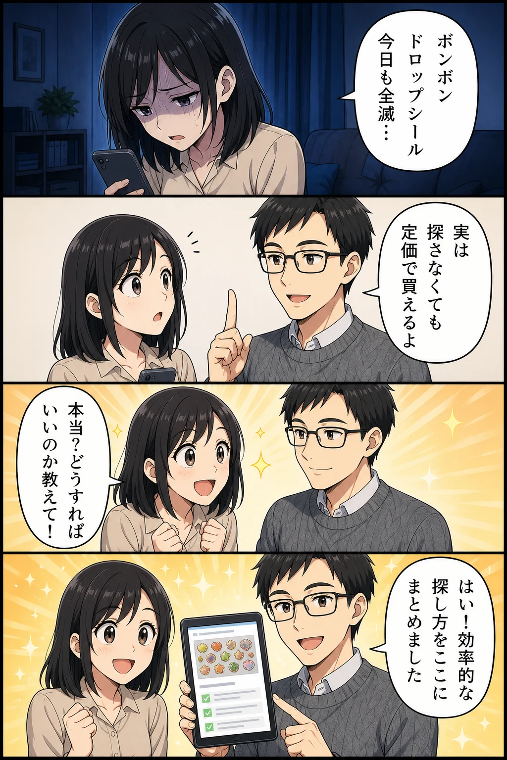 ボンボン ドロップシール/在庫あり