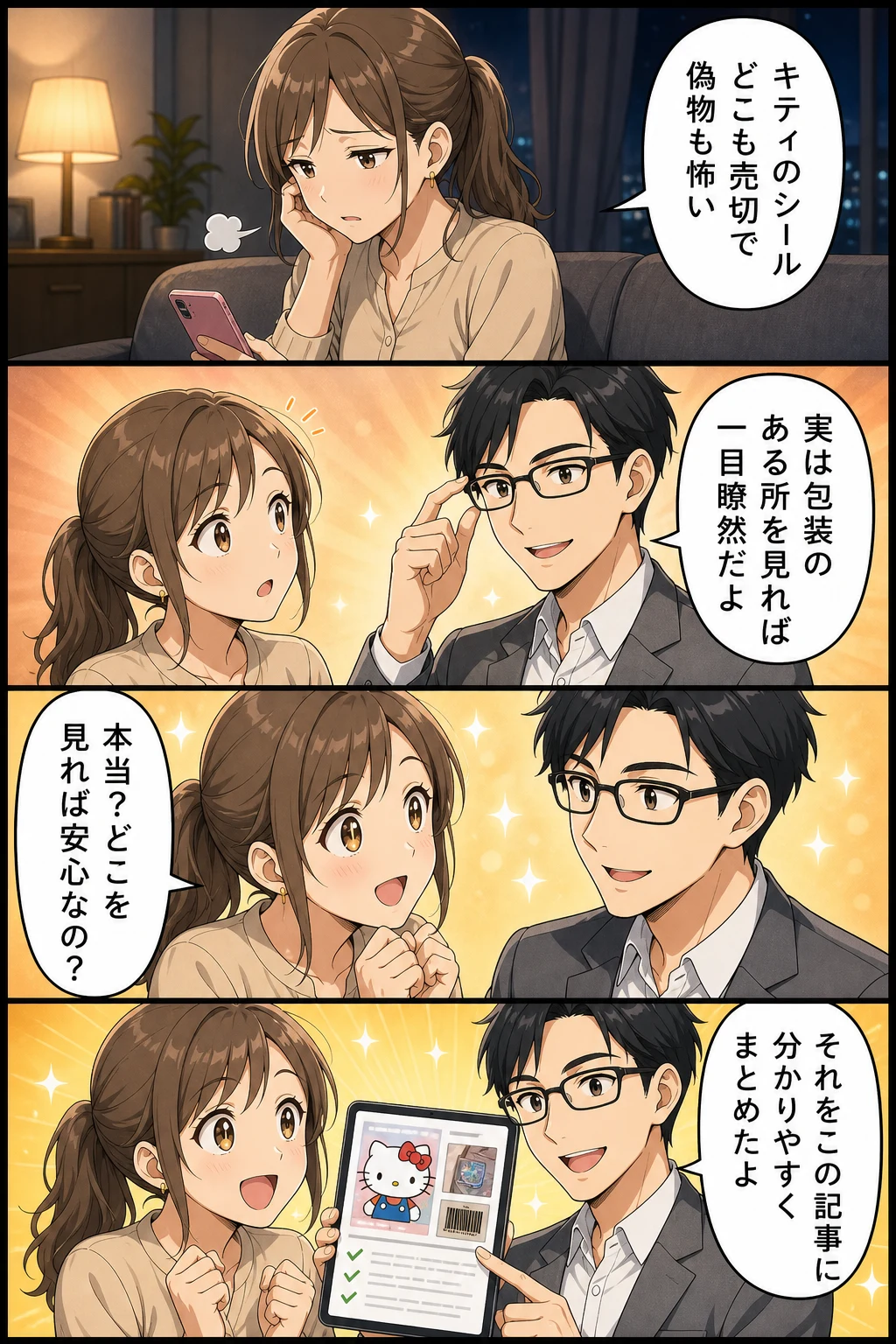 ボンボンドロップシール キティー