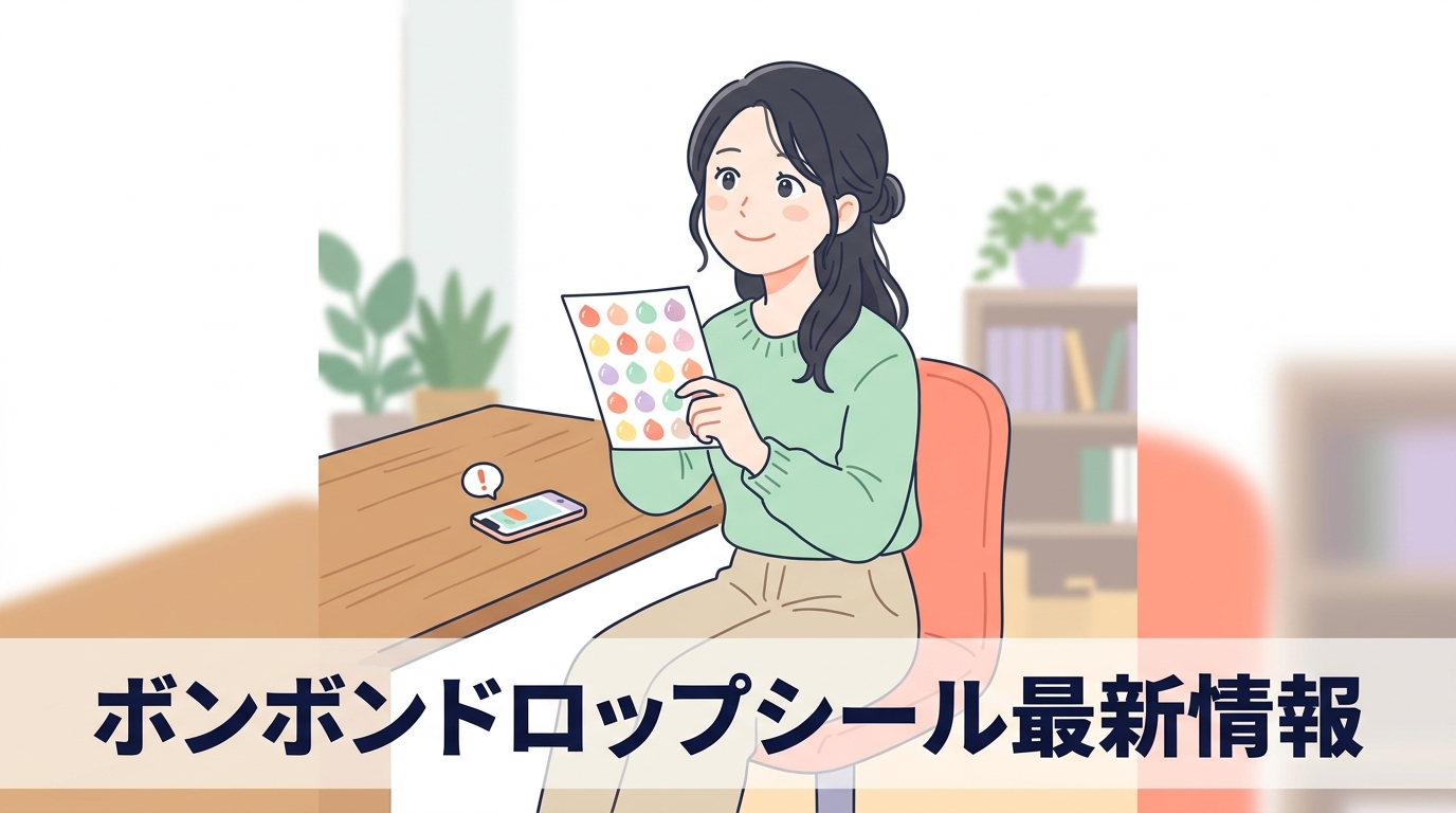 ボンボンドロップシール公式の最新情報と全体像