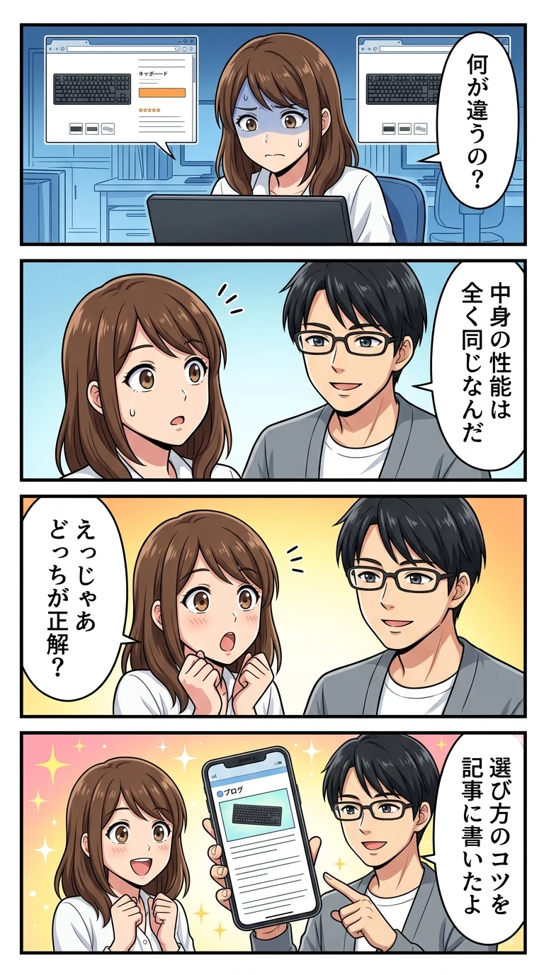 ロジクール k295 k295gp 違い