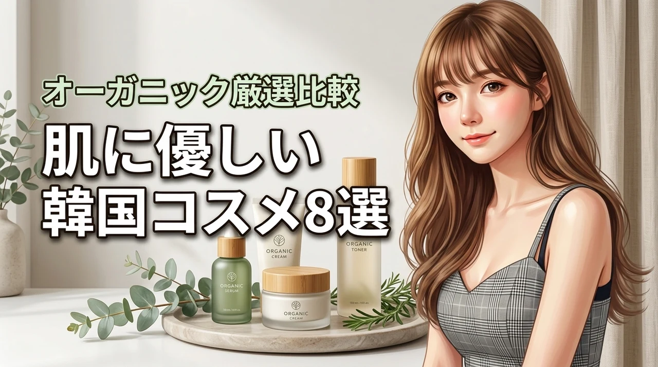 韓国コスメでオーガニック！肌に優しい厳選ブランド8選を徹底比較
