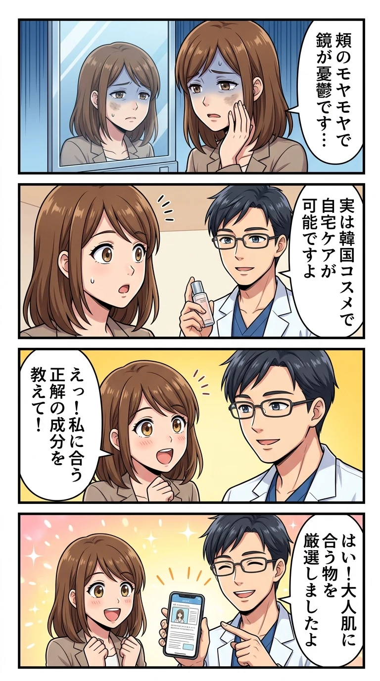 韓国コスメ 肝斑に効く
