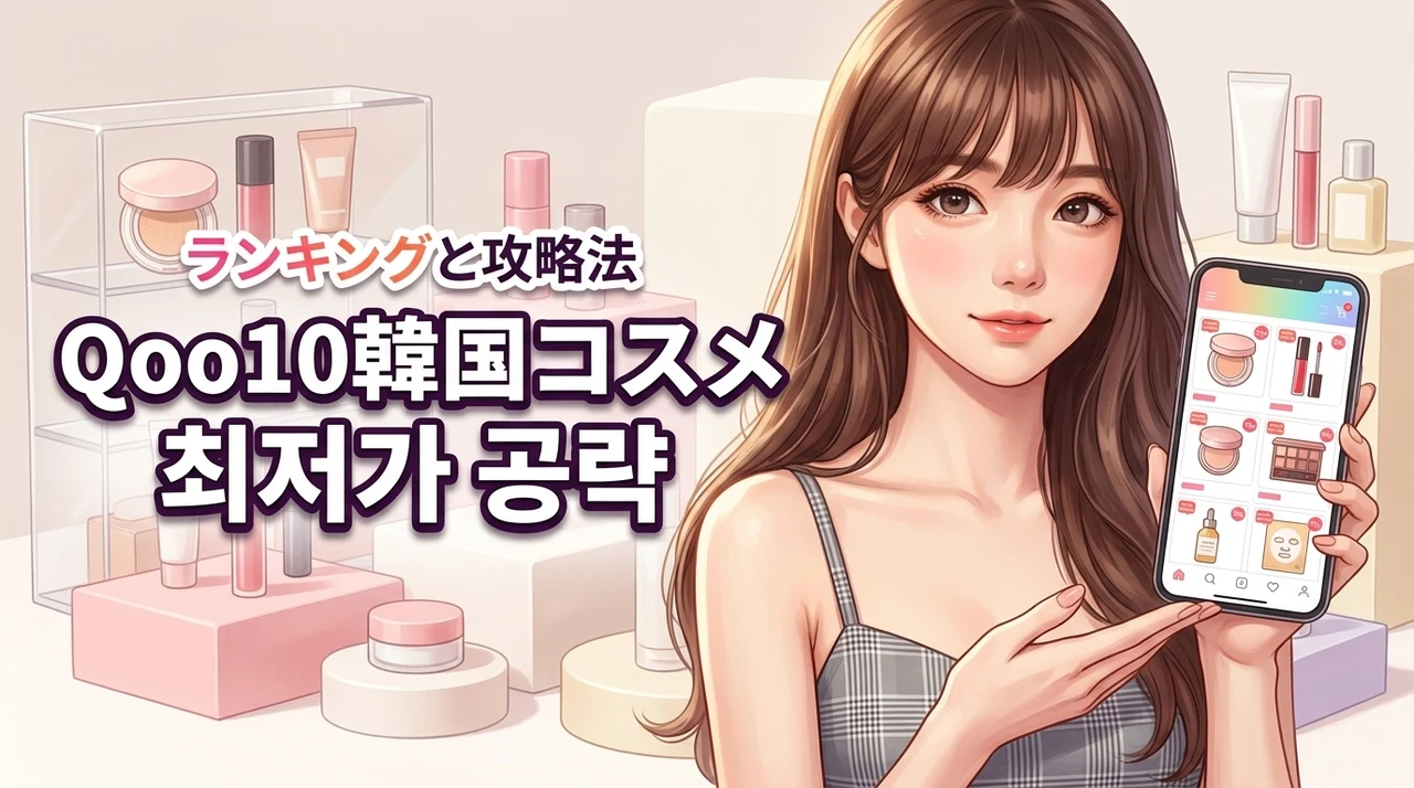 韓国コスメをキューテンで安く買うのが正解！おすすめ人気ランキングと損しない攻略法
