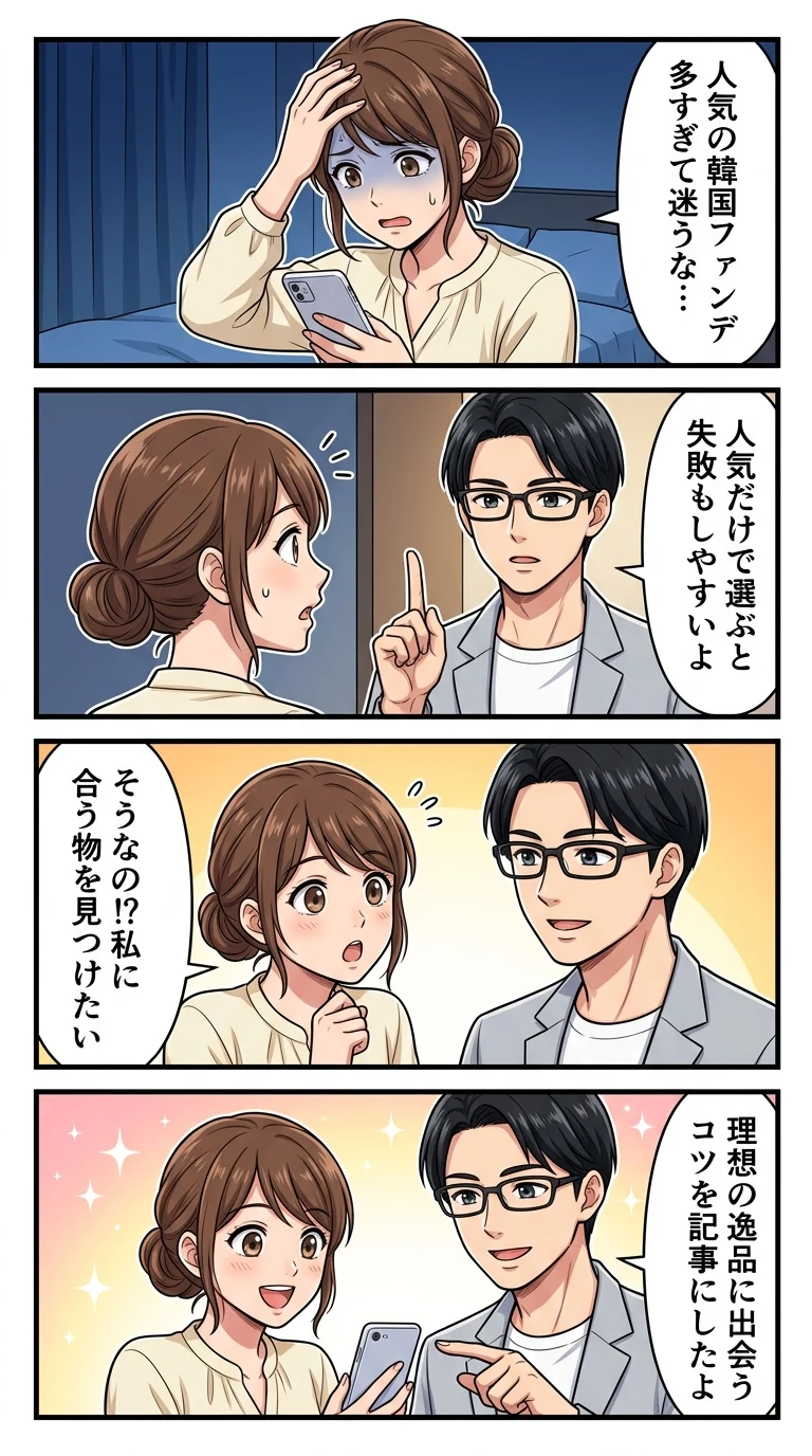 韓国コスメ クッションファンデ