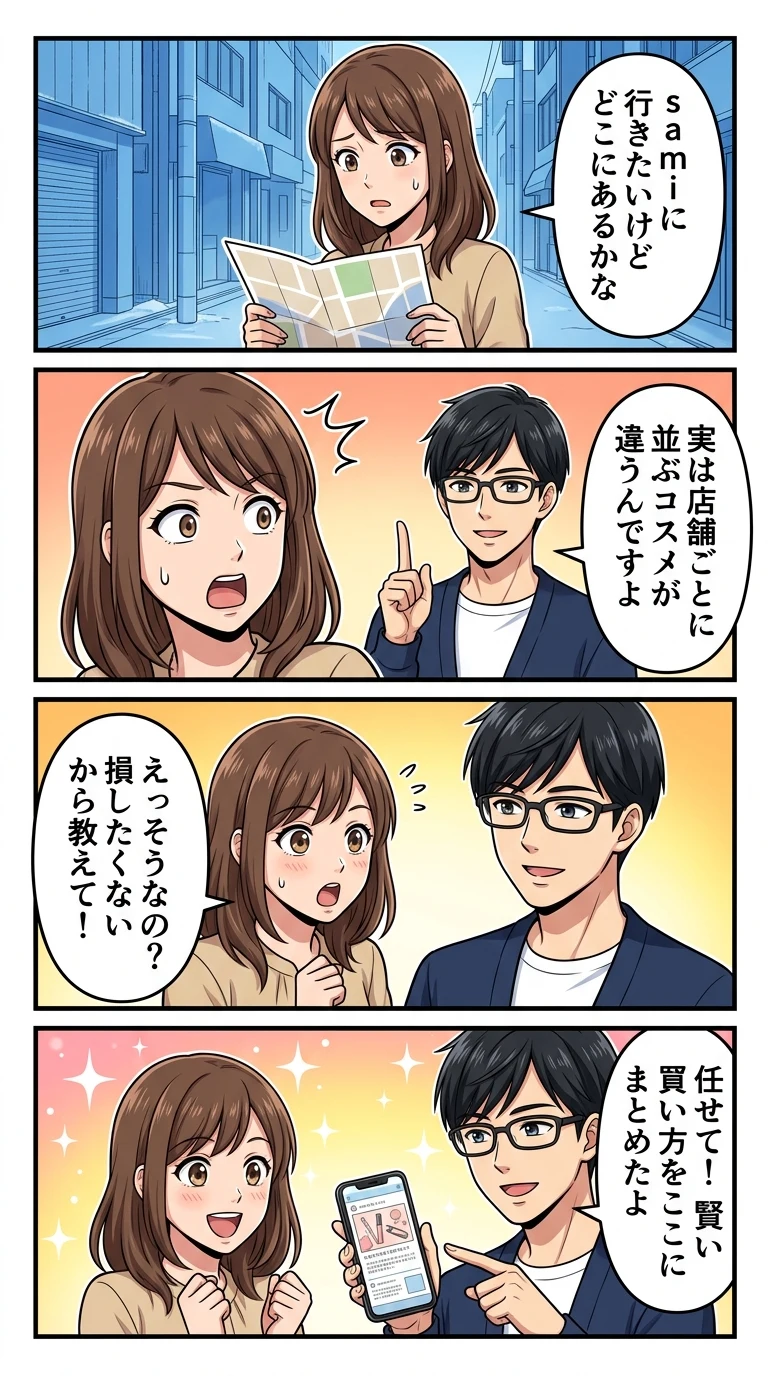 韓国コスメ sami