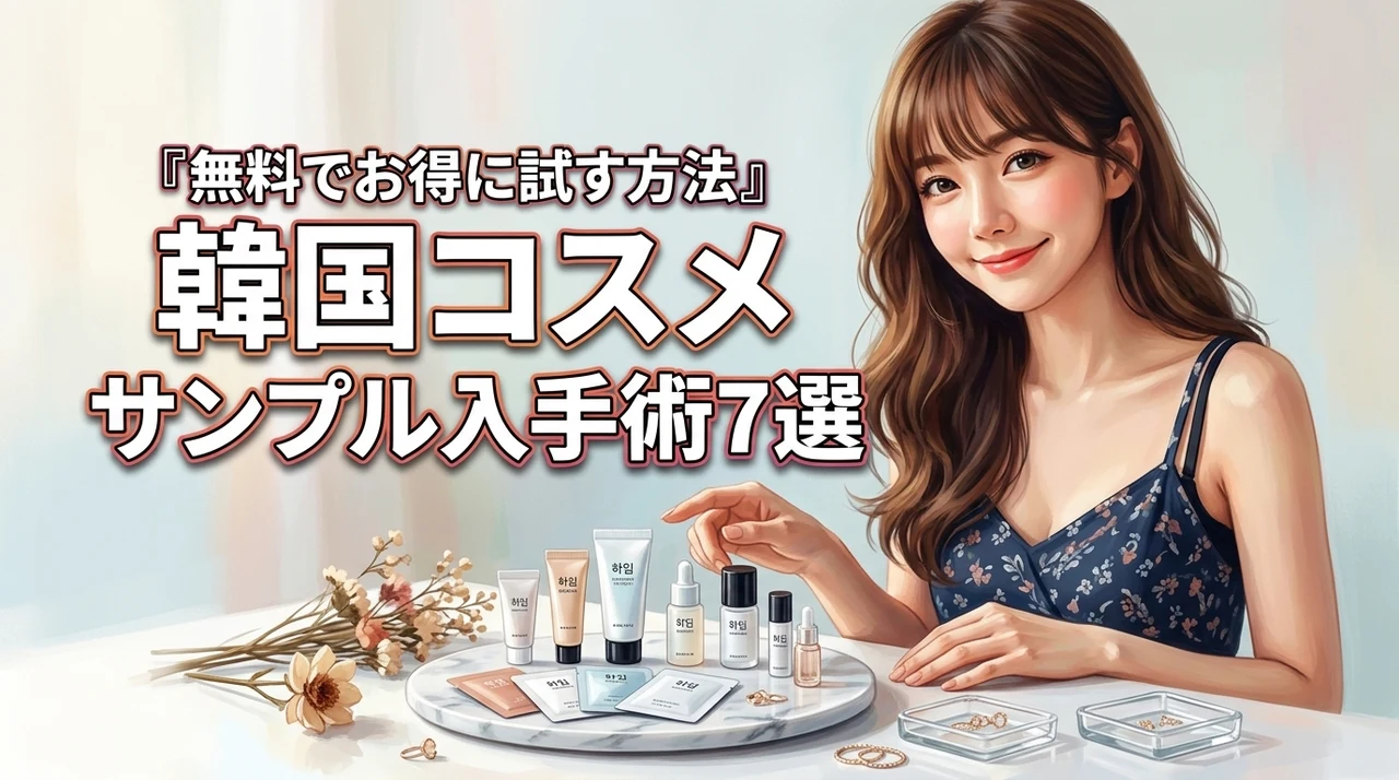 韓国コスメのサンプル入手方法7選！無料でお得に試す賢いコツを徹底解説