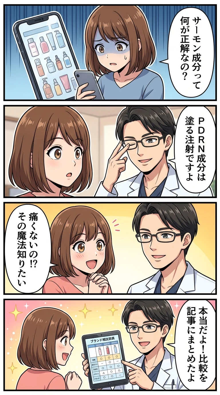 韓国コスメ サーモン