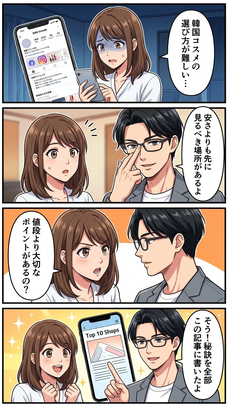 韓国コスメ ショップ