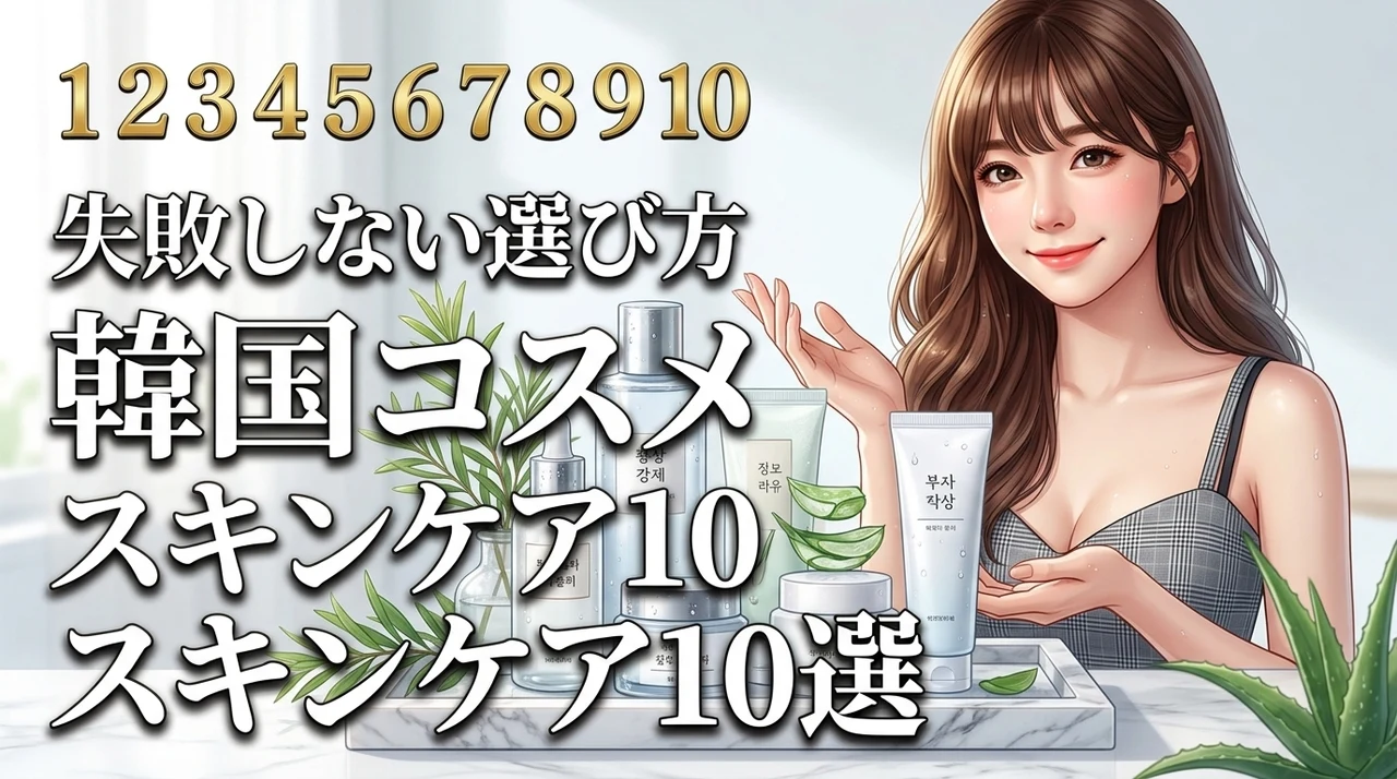 韓国コスメのスキンケアランキング10選！人気の売れ筋商品と失敗しない選び方を伝授