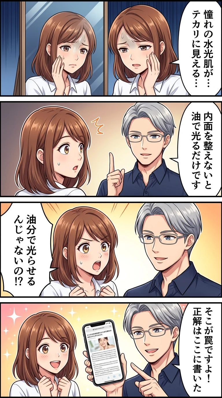 韓国コスメ 水光肌