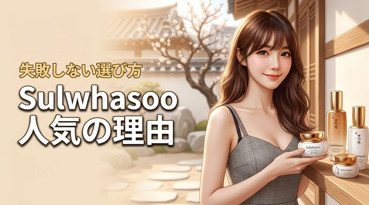 韓国コスメのsulwhasooはなぜ人気？失敗しない選び方や気になるデメリット