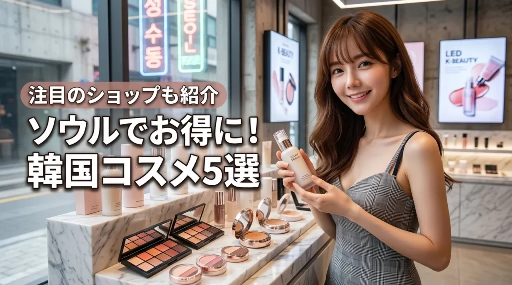 【ソウルで韓国コスメをお得に！】注目の人気ブランド5選と外せないショップを公開