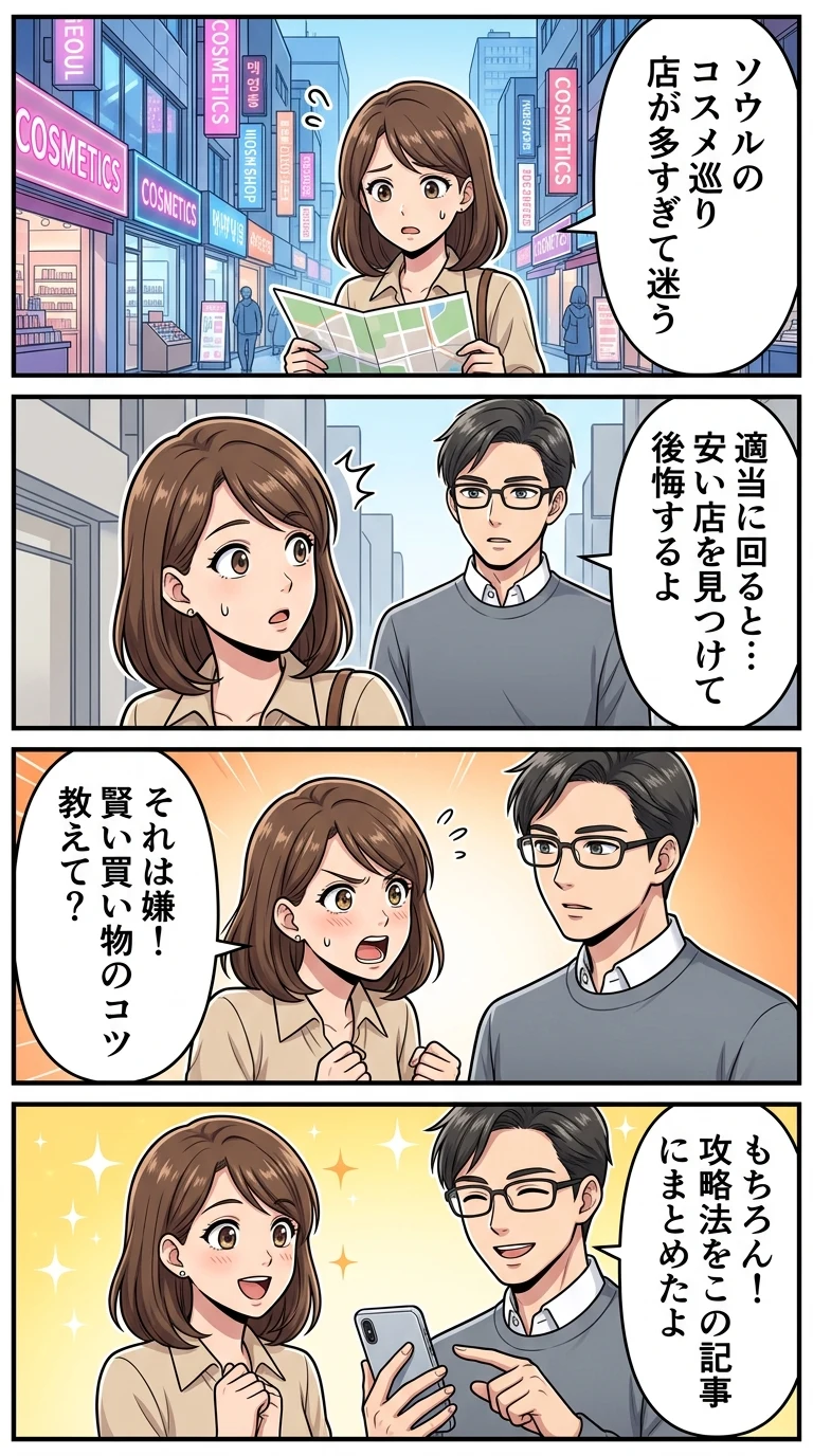 韓国コスメ ソウル