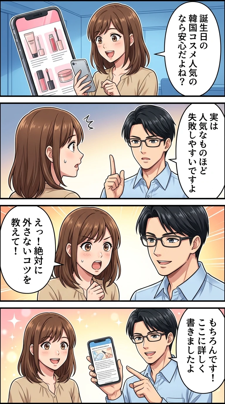 韓国コスメ 誕生日プレゼント