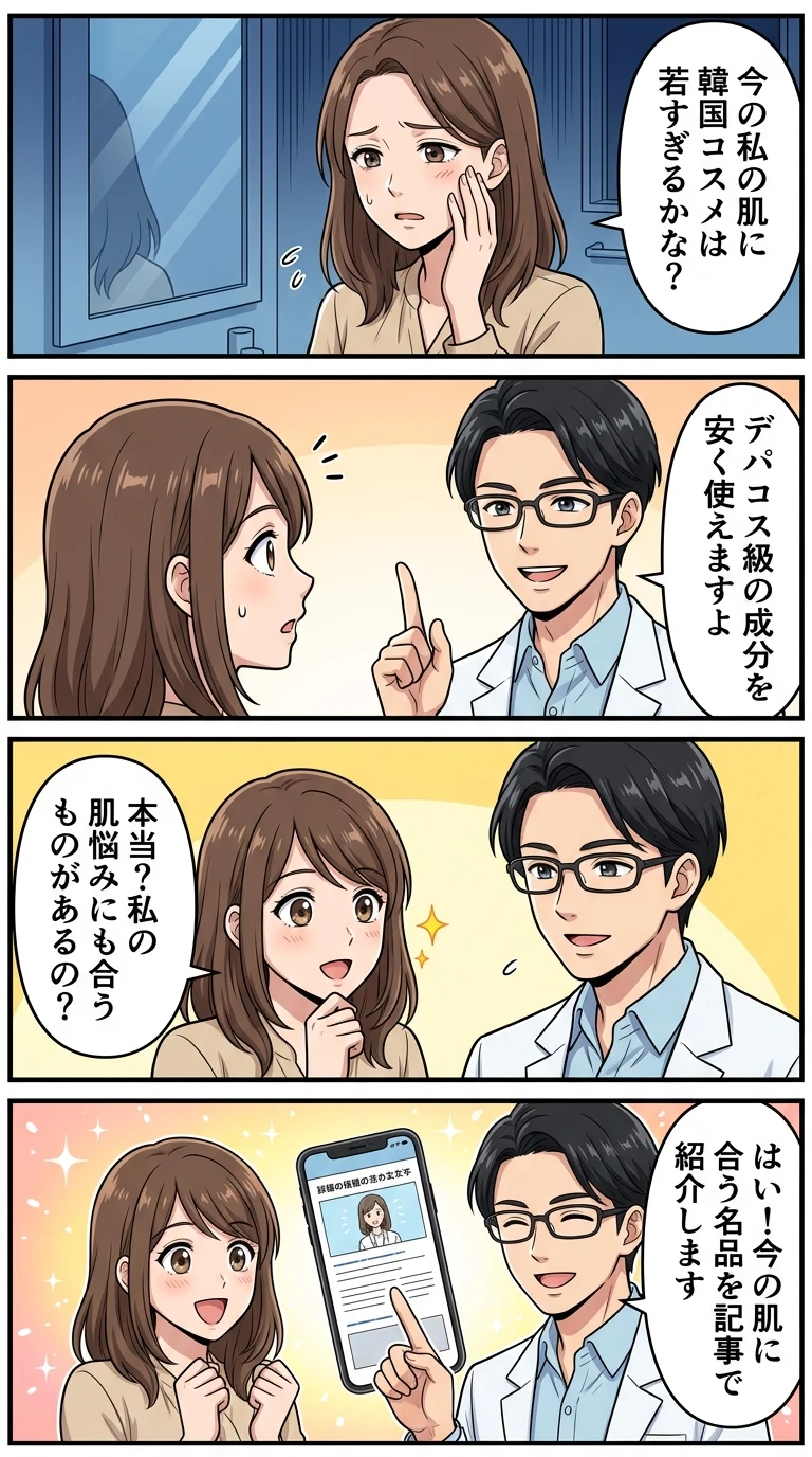韓国コスメ 30代 人気