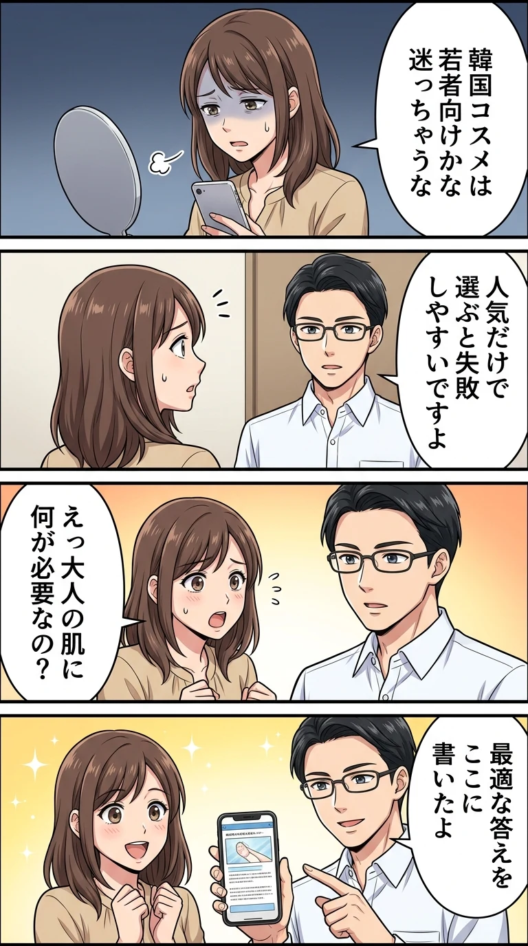 韓国コスメ 40代