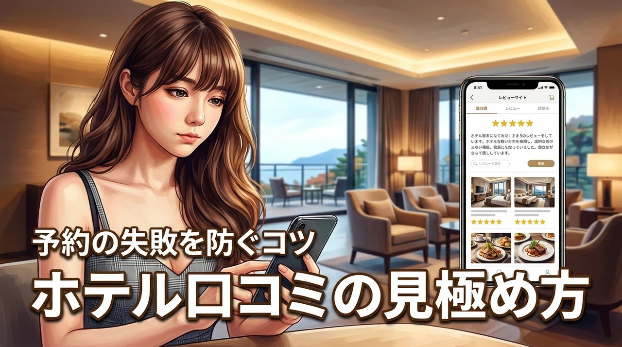 ホテル口コミの悪い評判は本当？予約で後悔しないための見極め方と活用のコツ