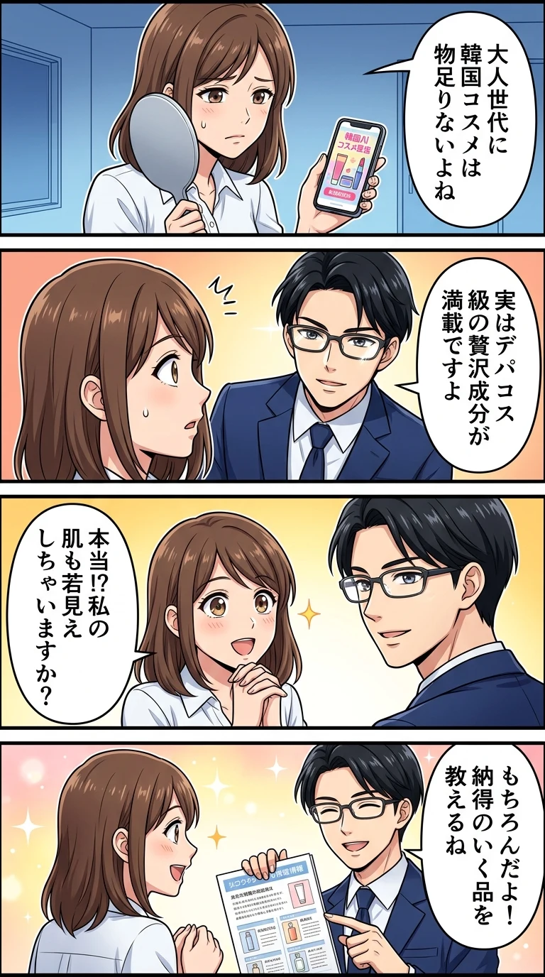 韓国コスメ 50代