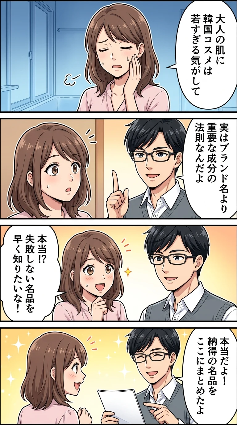 韓国コスメ 50代 人気