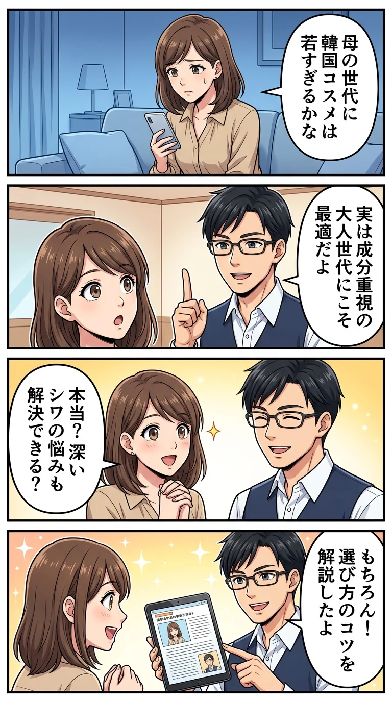 韓国コスメ 60代 おすすめ