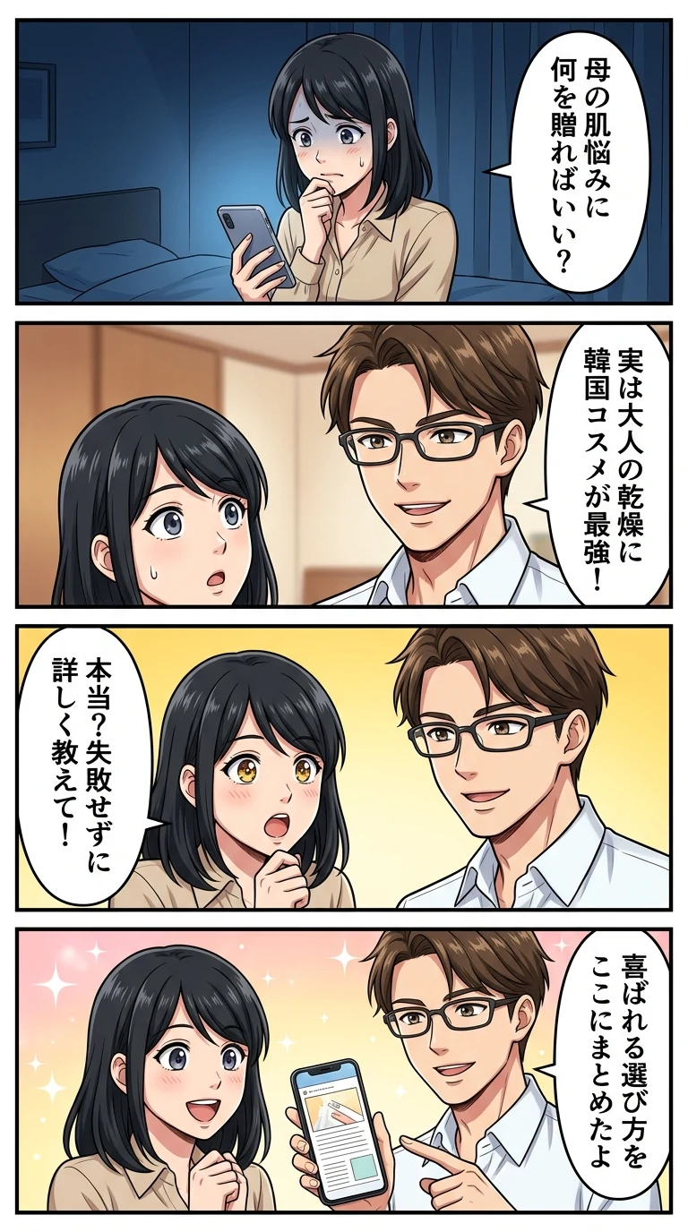 韓国コスメ 70代