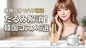 韓国コスメでたるみを解消！ハリを復活させる最強成分と人気ランキング6選