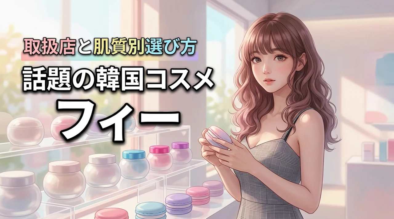 話題の韓国コスメ「フィー」はどこで買える？人気の理由と肌質別の選び方を伝授！