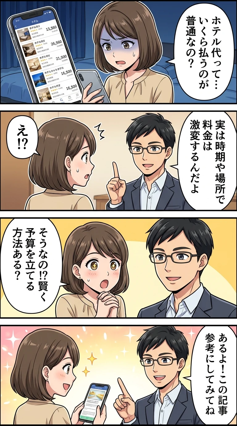 ホテル 一泊 相場