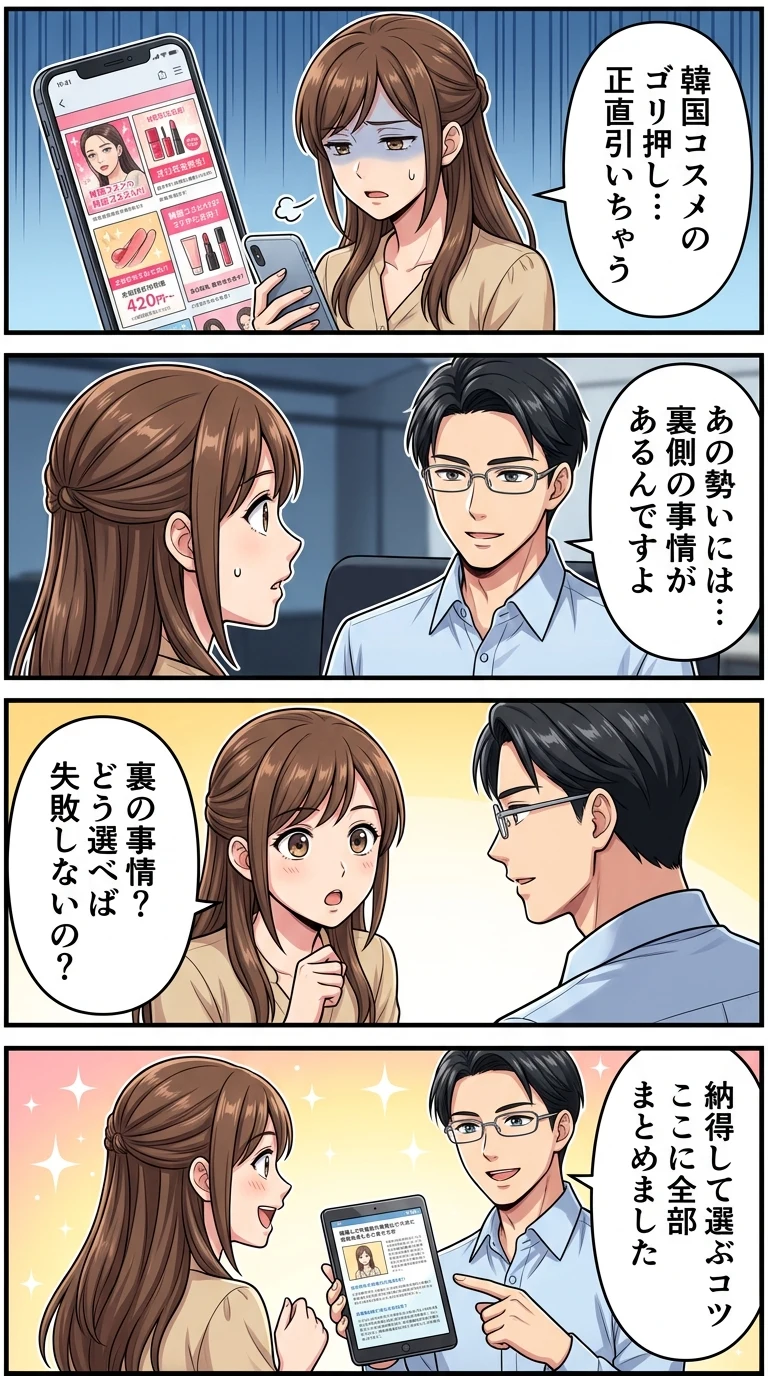 韓国コスメ ゴリ押し