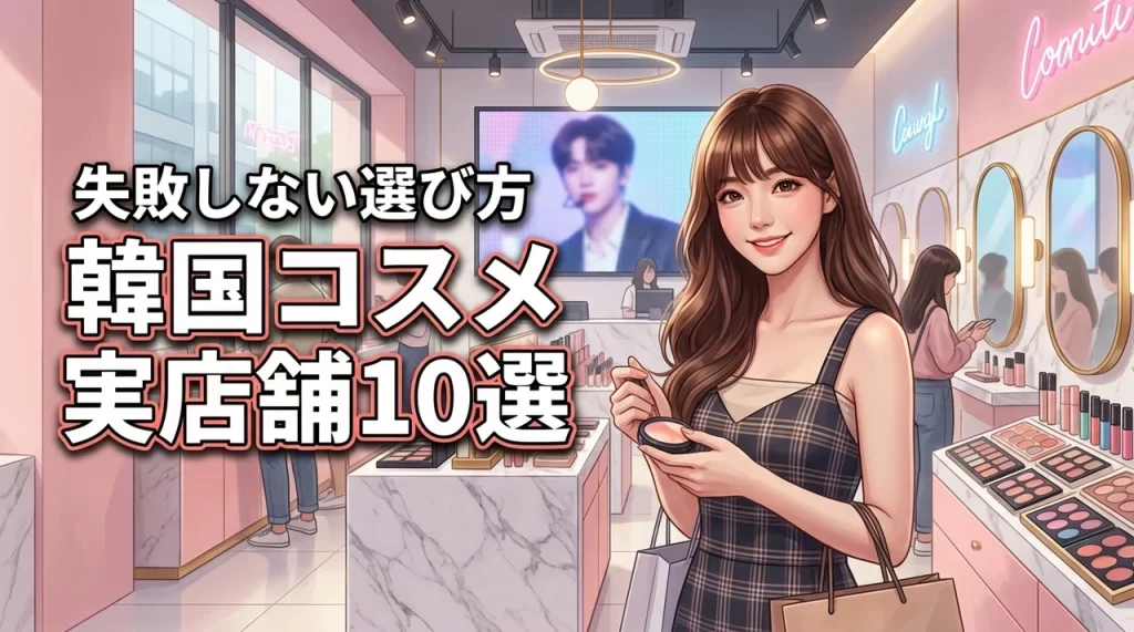 韓国コスメの実店舗はどこにある？人気ブランド10選と失敗しない選び方のコツ