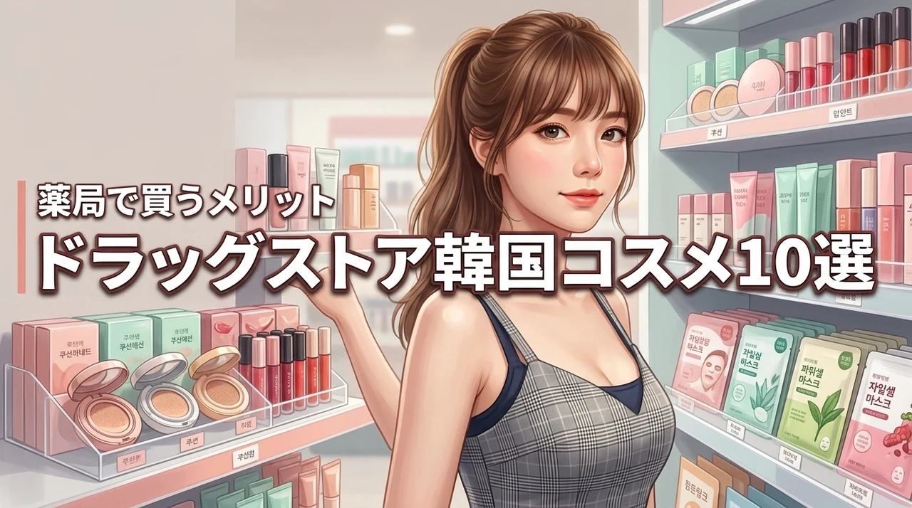 韓国コスメをドラッグストアで買うならどれ？人気10選と現地の薬局で買うメリット