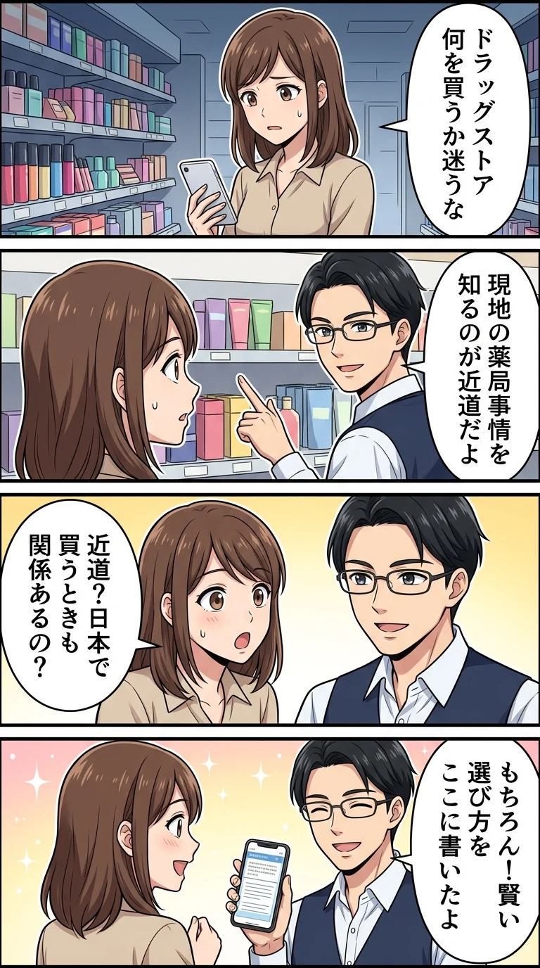 韓国コスメ ドラッグストア