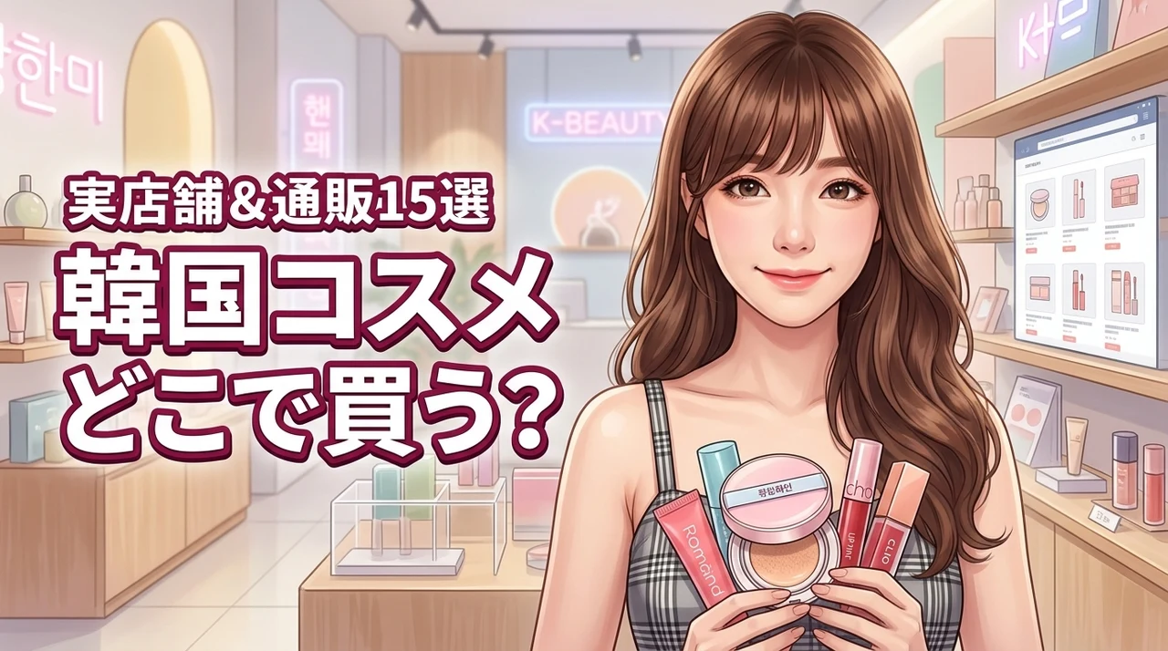 韓国コスメはどこに売ってる？実店舗から通販までおすすめの購入先15選