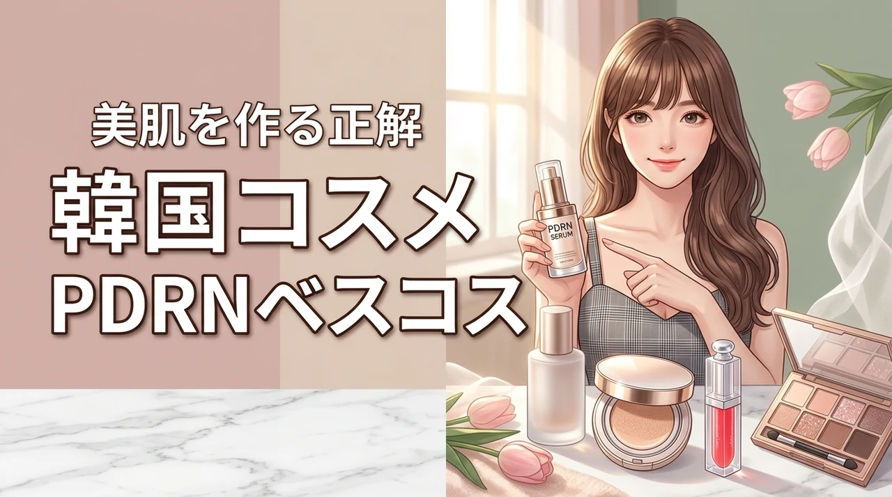【話題の成分】韓国コスメのベスコスはこれ！PDRN配合アイテムで美肌を作る正解