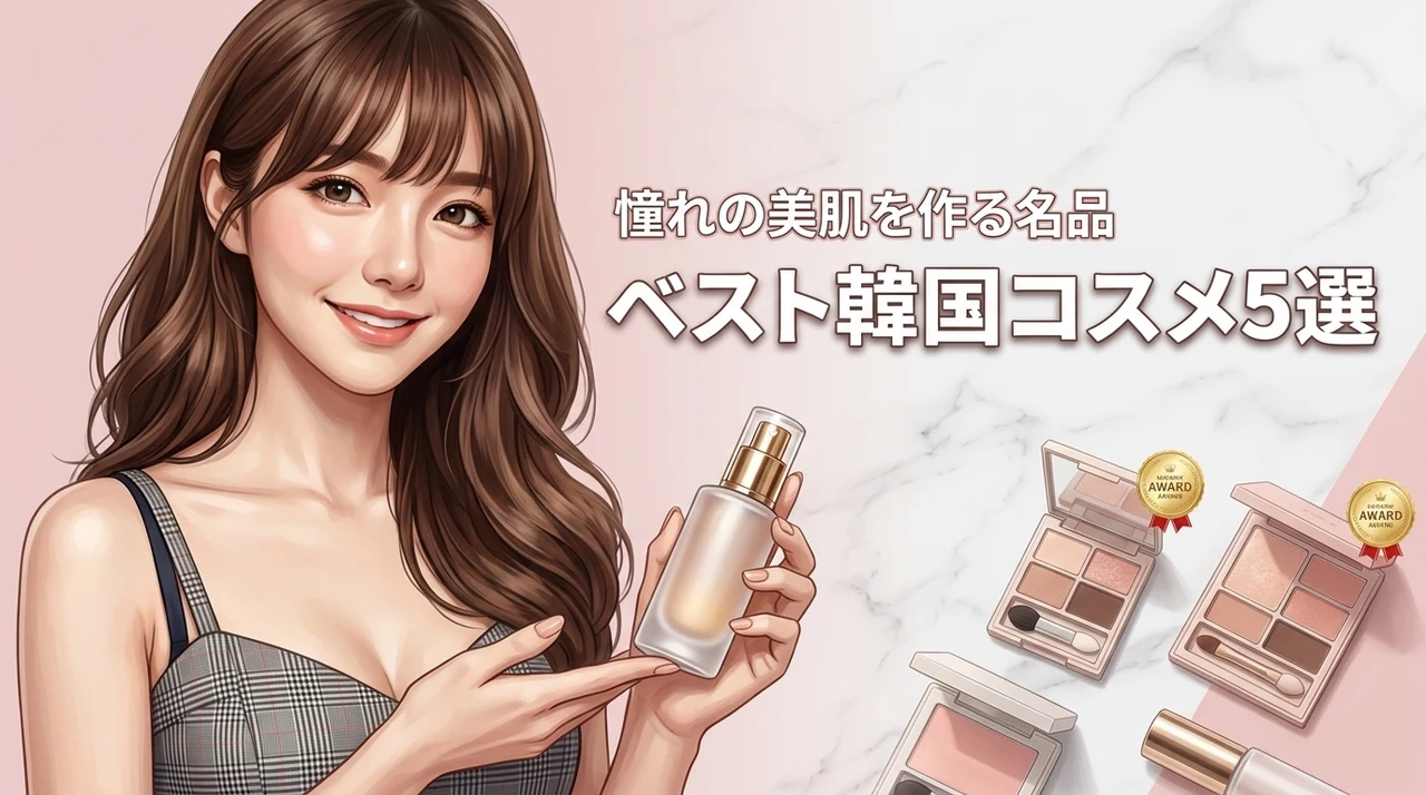 【最新トレンド】韓国コスメのベストコスメで憧れの肌に！買うべき名品5選を公開