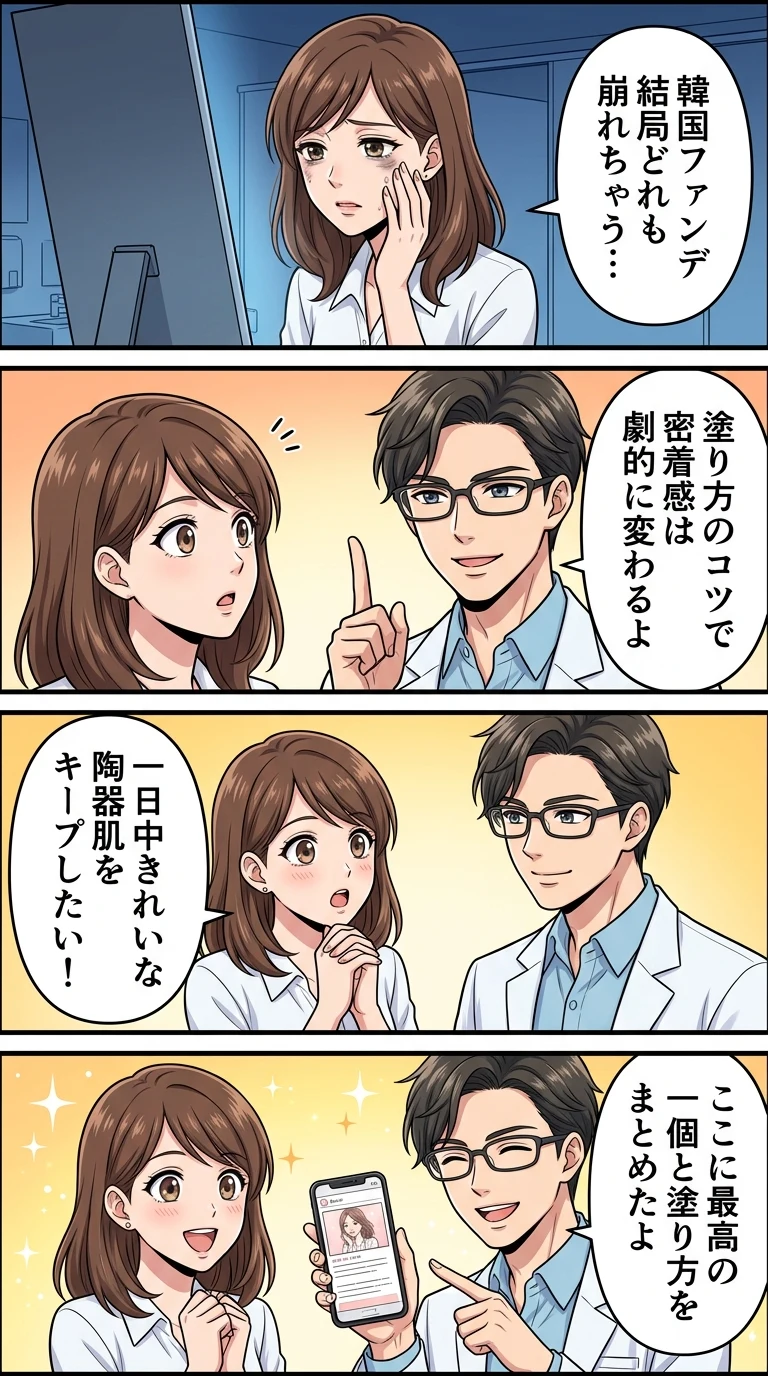 韓国コスメ ファンデーション おすすめ
