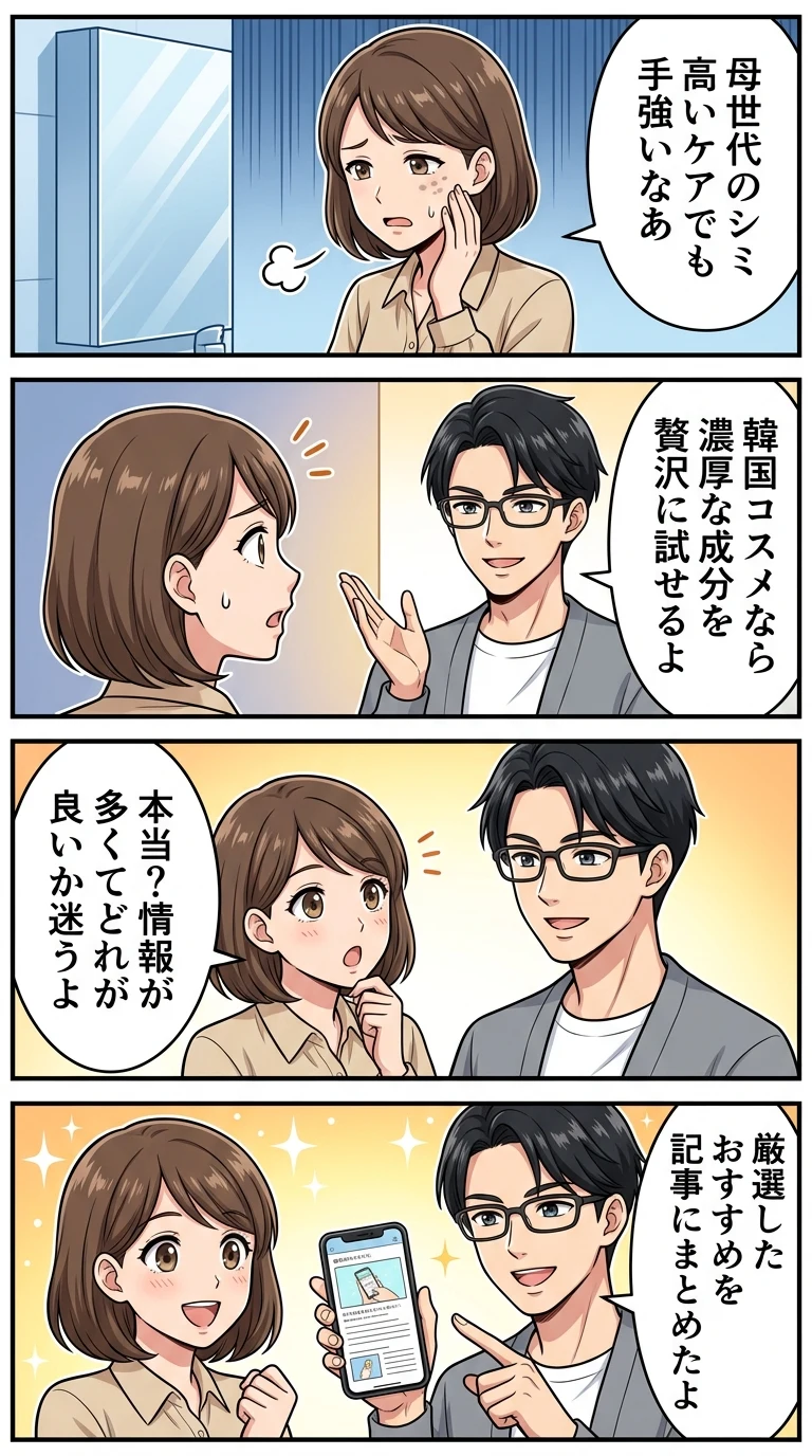 韓国コスメ 50代 シミ