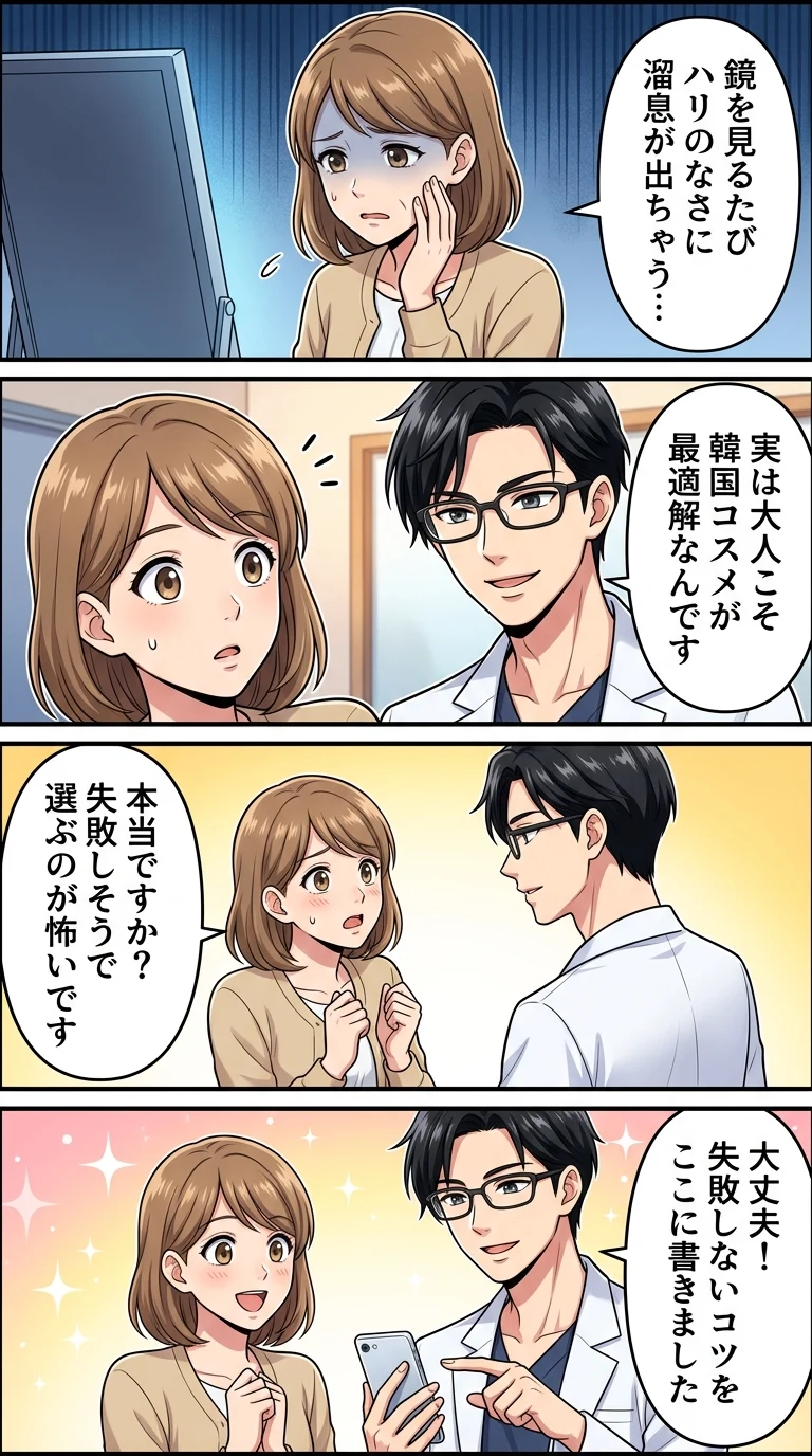 韓国コスメ エイジングケア 40代