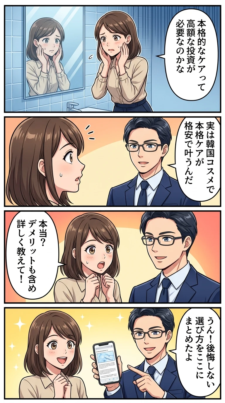 韓国コスメ エイジングケア 50代 美容液