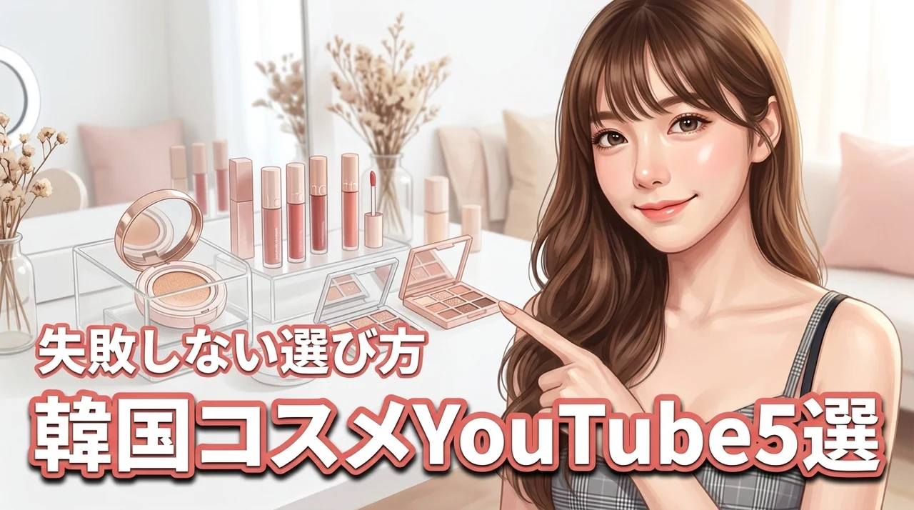 韓国コスメの最新情報をyoutubeで！人気チャンネル5選と失敗しない選び方